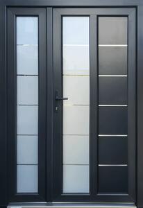 Usa dubla de intrare in casa Entriva 365 - termoizolanta pentru exterior - Gri Antracit