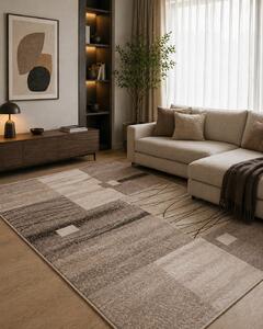 Covor Living Dormitor, Model Mira 24120 120 , Dreptunghiular, Bej Maro Dreptunghi, 160x230