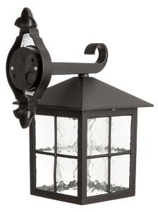 Elstead Lampă de exterior Winchester BL18, cu lanternă în partea jos, IP43, reglabil, Negru, Metal, Antichitate, Felinar
