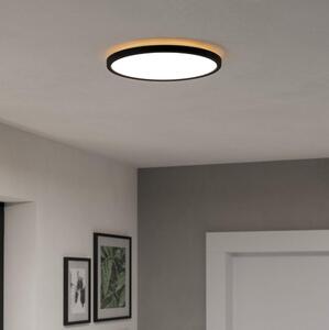 Eglo 901438-LED Plafonieră baie ROVITO 13,9W/230V pr.30cm IP44 negru
