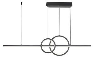 Lustră LED pe cablu LED/15W/230V 4000K negru