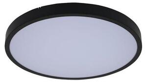 Plafonieră LED dimabilă pentru baie Rabalux 71438 ALENZO LED/24W/230V IP44 negru + telecomandă