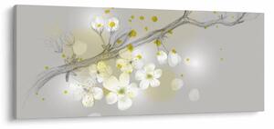 Tablou - Crenguțe înflorite (120x50 cm)