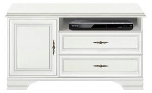 Comoda TV IDENTO B, alb, PAL, 125x44x64 cm