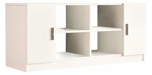 Comoda TV, alb, PAL melaminat, 140x46x62 cm