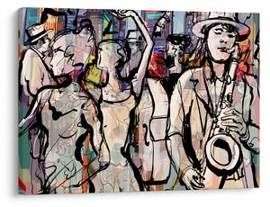 Tablou - Seara de jazz (70x50 cm)