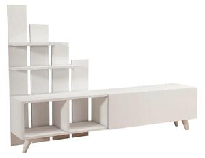 Comoda TV 505CRL1909, alb, PAL, 160x33x115 cm