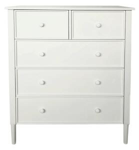 Comoda TEANA, alb, 80x40x95 cm