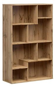 Biblioteca TETRIX, stejar wotan, PAL melaminat, 88x34x140 cm