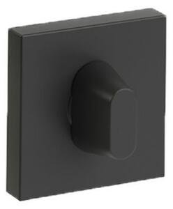 Porta Doors Rozetă buton wc, euforia q / segura, negru, porta doors