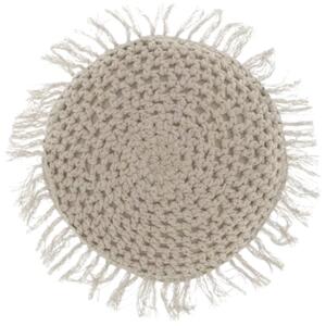 Perna decorativa rotunda TUFO 45 cm, gri