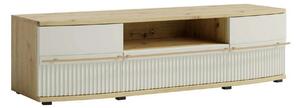 Comoda TV CANDY1 C4, stejar artisan/casmir, PAL, 175x43x45 cm