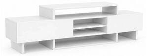 Comoda TV, alb, PAL melaminat, 160x30x49 cm