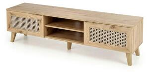 Comoda TV BORNEO, stejar artisan, PAL laminat, 150x40x45 cm