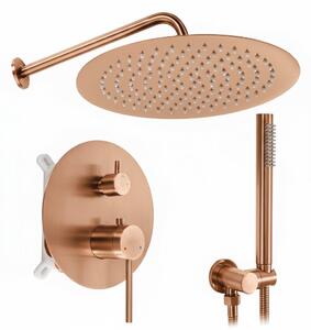 Set de dus incastrat Rea Foss Clif Brush Copper + BOX