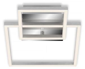 Plafonieră LED dimabilă, 12W, 230V, 3000K, crom mat