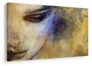 Tablou - Portretul femeii, desen (90x60 cm)