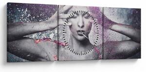 Tablou - Energie (cu ceas) (90x30 cm)