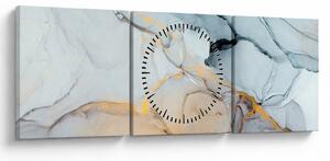 Tablou - Marmura (cu ceas) (90x30 cm)