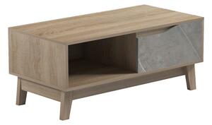 Masuta Cafea Just PAL Stejar Sonoma-Bej 90x45x38.5 Cm