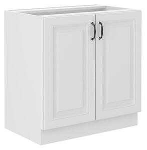 Dulap inferior de bucătărie Vintageline 80 D 2F BB (Alb) . 1103347
