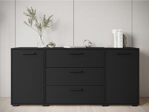 Z0ND0 Comodă Ikinra (Negru + grafit) . 1103640