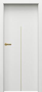 Usa de interior PORTA DESIRE cu insertii metalice aurii - Model 6