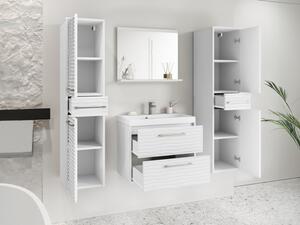 Z0ND0 Mobilier baie Tameko III (Stejar wotan + Alb) . 1104086
