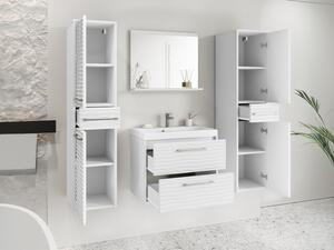 Z0ND0 Mobilier baie Tameko III (Stejar wotan + Alb) . 1104086