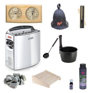 Kit echipare sauna uscata Harvia volum 3-6 mc