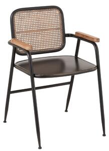 Scaun dining multicolor din metal Jerrie