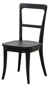 Scaun dining negru din lemn de mango Clive