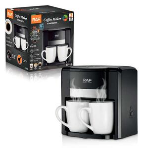 Espressor cafea, 2 cani simultan, RAF 420 ml