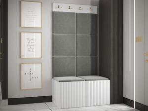 Mobilier hol Tewarota Slim IV (Alb + Gri) . 1104848
