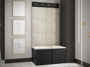 Mobilier hol Tewarota Slim IV (Negru + Bej) . 1104845