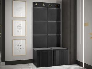 Mobilier hol Tewarota Slim IV (Negru) . 1104837