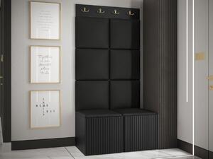 Mobilier hol Tewarota Slim IV (Negru) . 1104855