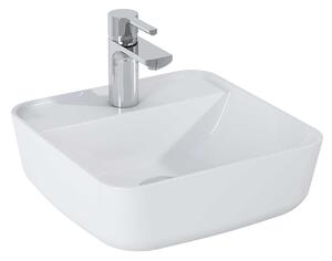 Elita Tonia lavoar 39x39 cm pătrat de blat alb RE040390138060