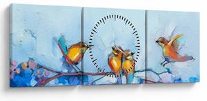 Tablou - Trezirea nturii (cu ceas) (90x30 cm)
