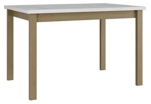 Z0ND0 Masă sufragerie extensibilă Deasal 80 x 120 150 I (Alb + Stejar sonoma) (pentru 2-6 persoane). 1105363