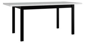 Masă sufragerie extensibilă 140 cm Deasal 80 x 140/180 II (Stejar sonoma + Alb) (pentru 6-8 persoane). 1105350