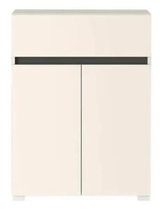 Comoda LONDON 7, casmir/gri antracit, PAL, 70x38x94 cm