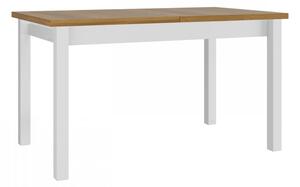 Z0ND0 Masă sufragerie extensibilă Wodonas 80 x 140 220 I XL (Stejar grandson + Alb) (pentru 4-10 persoane). 1105413