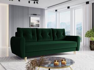 Z0ND0 Canapea extensibilă Keklat (Verde) (cu sp. depozitare). 1105549