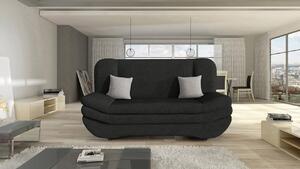 Z0ND0 Canapea extensibilă Lehti (Negru + Gri) (cu sp. depozitare). 1105568