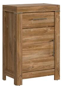 Comoda GENT, stejar stirling, PAL laminat, 66x40x101 cm
