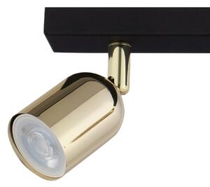 Spot LED RGBW dimabil TOP 2xGU10/6,5W/230V 2700-6500K negru/auriu