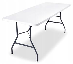 Masa catering CATERON 70x180 cm, albă