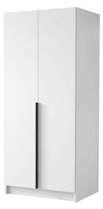 Dulap de haine Smagano I (Alb + Negru) . 1105796