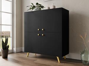 Z0ND0 Dulap Astradon D4 (Negru + auriu) . 1105913